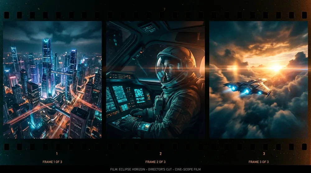 AI cinematic video generation