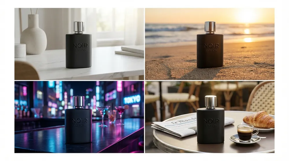 Flux 2 Pro multi-scene product photography